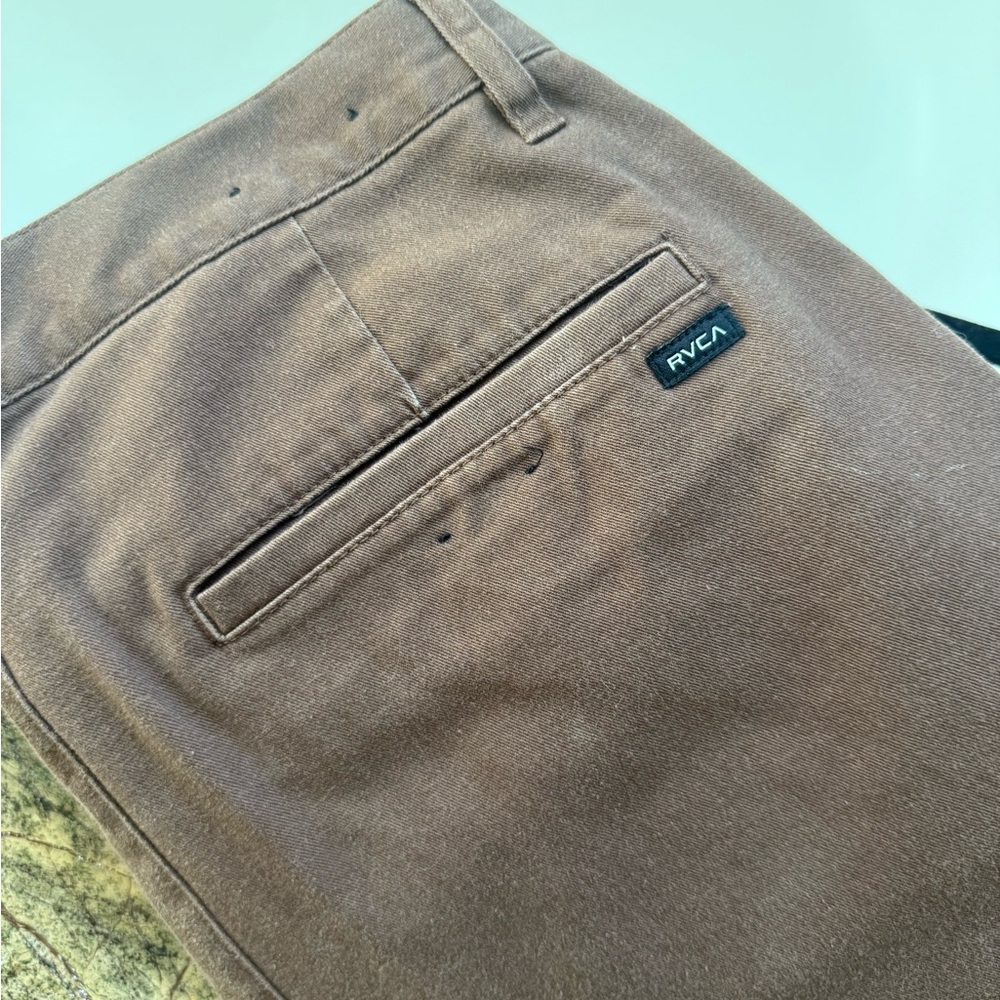 Men's RVCA Brown Pants. These are sweet! Serious offers only please :)